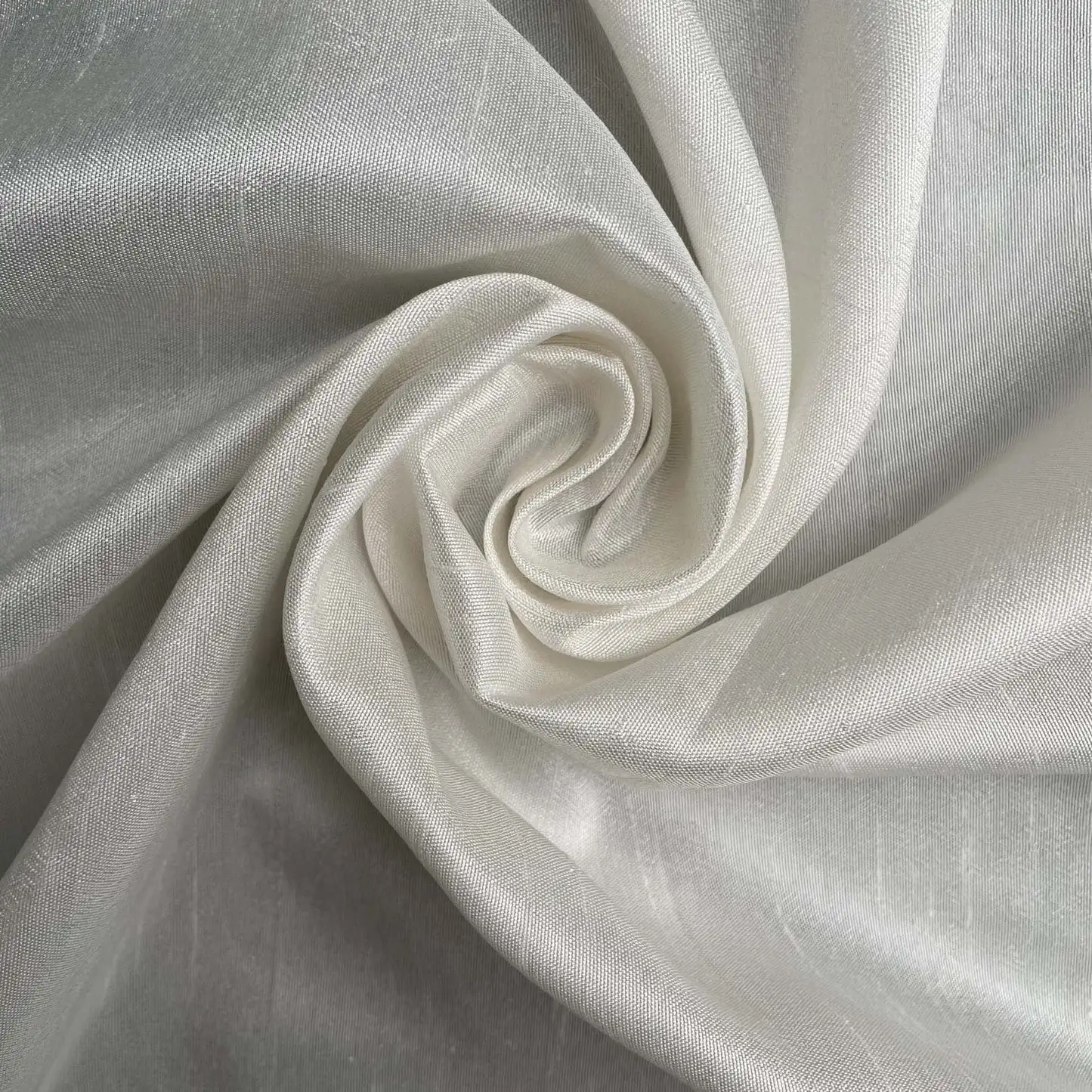 Korean Raw Silk fabric with a smooth, refined sheen ideal for bridal wear