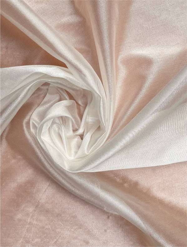 Tussel Silk fabric showing natural slub texture and earthy matte finish